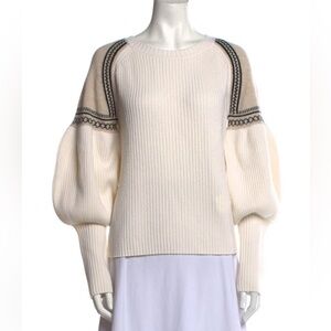 Max Mara Wool Printed Sweater
Neutrals
Size: Large (L)
Long sleeve